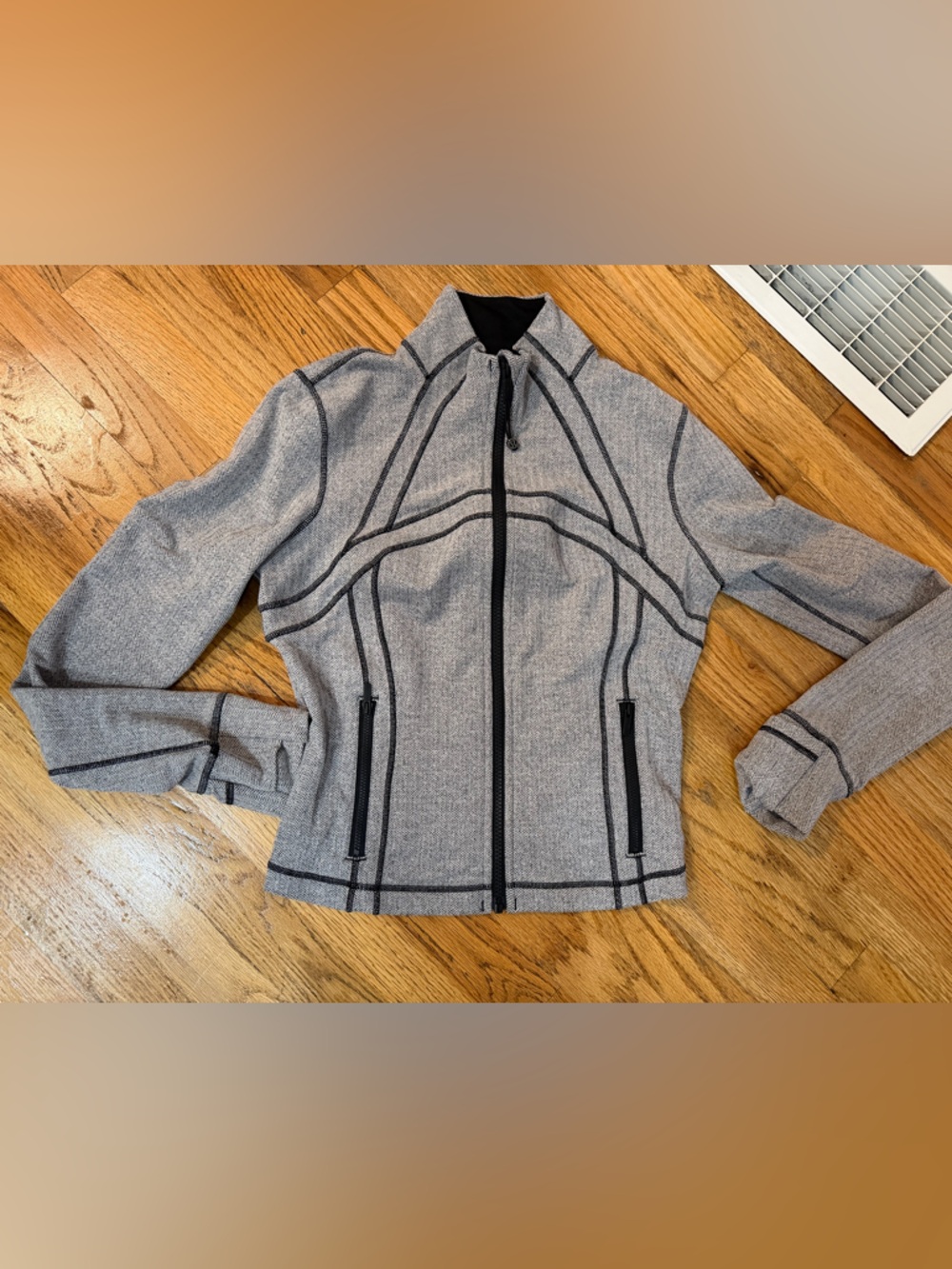 lululemon define cropped jacket Gray